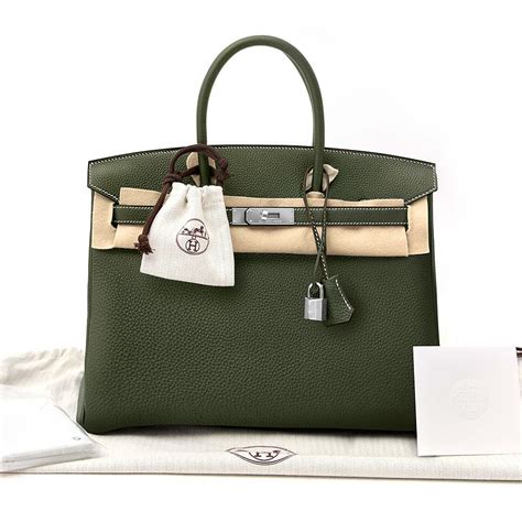 hermes birkin green canvas|birkin bag hermes designer.